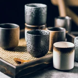 Tasse en céramique design japonais