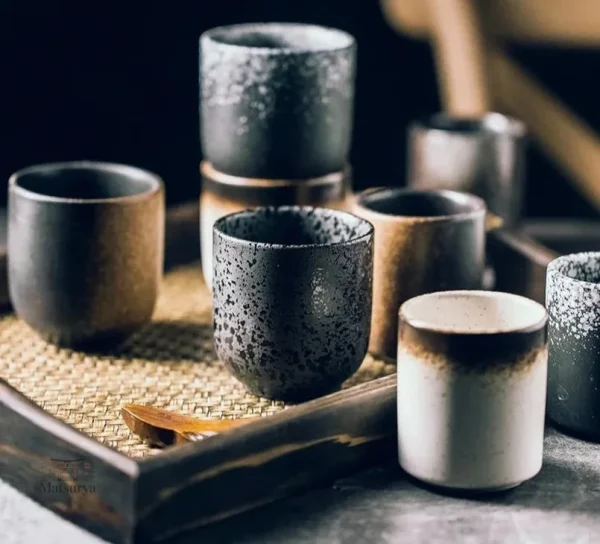 Tasse en céramique design japonais