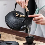 Tasse japonaise en fonte, idéale pour le thé et les infusions