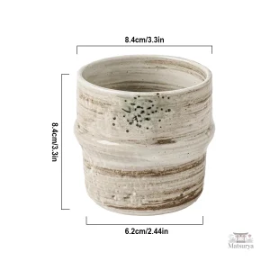 Tasse à café au design japonais rétro