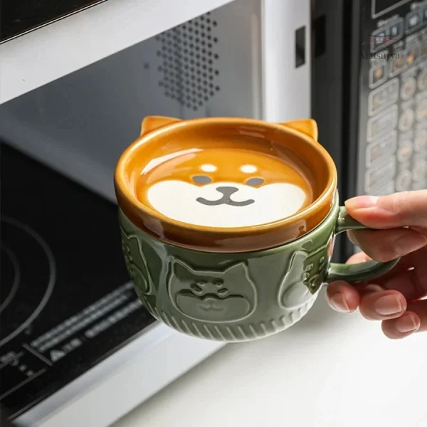 Tasse décorative chat japonais