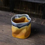 Tasse artisanale japonaise, accessoire de table distinctif