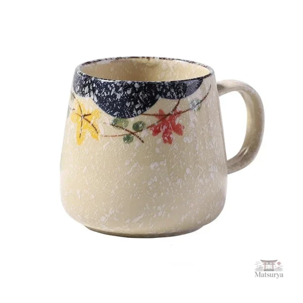 Tasse japonaise artisanale avec couvercle