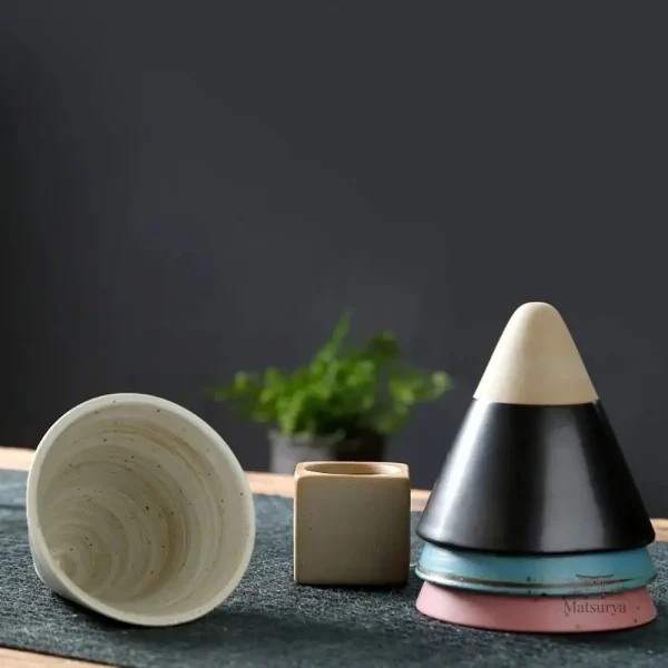 Tasse originale japonaise en céramique artisanale