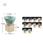 Tasse en céramique japonaise avec forme élégante