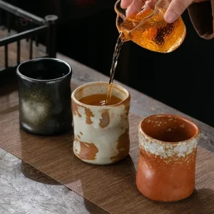 Tasse décorative style japonais traditionnel