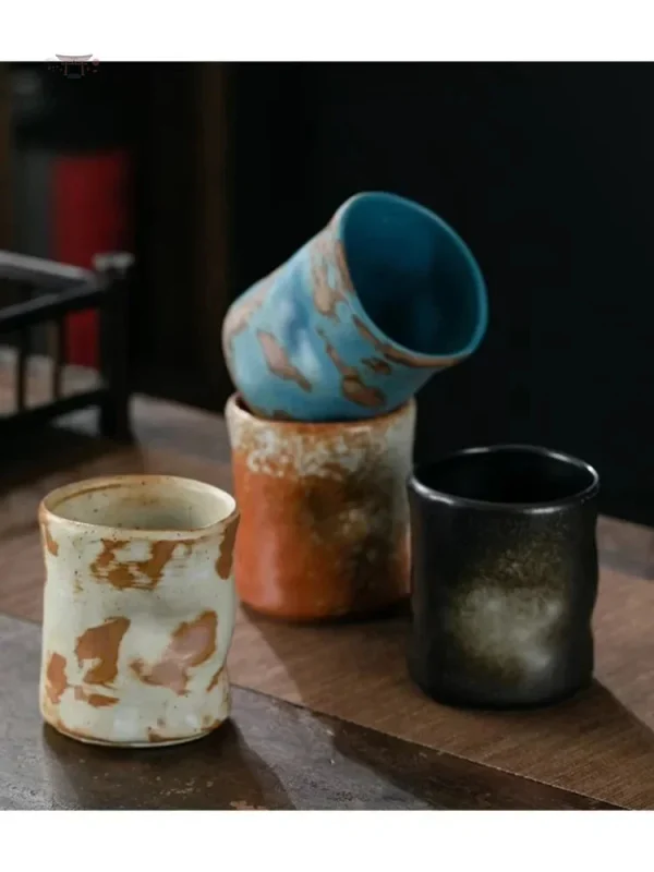 Tasse décorative à motif floral japonais