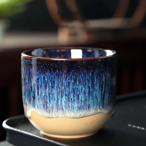 Tasse japonaise élégante avec finition dégradée