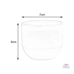 Tasse dégradée en céramique, style japonais