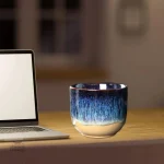 Tasse japonaise moderne effet dégradé