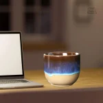 Tasse japonaise avec design dégradé unique