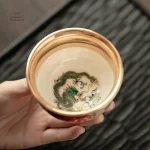 Tasse japonaise dragon, idéal pour collection