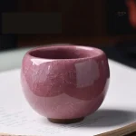 Tasse japonaise effet craquelé