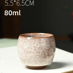Tasse japonaise design craquelé