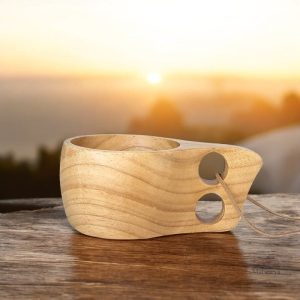 Tasse en bois design japonais