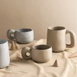 Tasse japonaise en grès