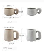 Tasse en grès pour boissons chaudes japonaises