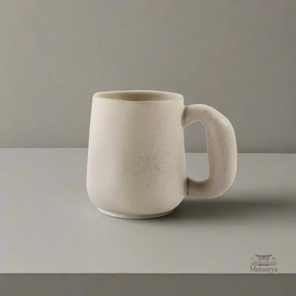Tasse japonaise artisanale en grès