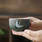 Tasse Japonaise Grue en céramique élégante