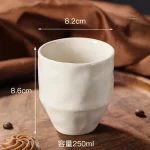 Tasse japonaise artisanale, parfaite pour les boissons chaudes