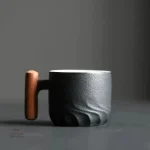 Tasse japonaise design contemporain pour le thé