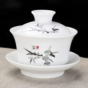 Tasse en céramique avec design bambou élégant
