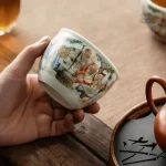 Tasse en porcelaine, inspiration japonaise unique