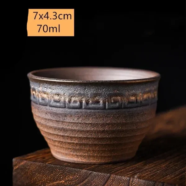 Tasse japonaise à la finition soignée