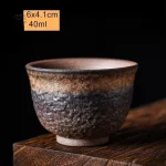 Tasse en poterie avec style japonais