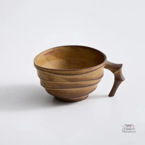 Tasse japonaise à motif unique, artisanat traditionnel