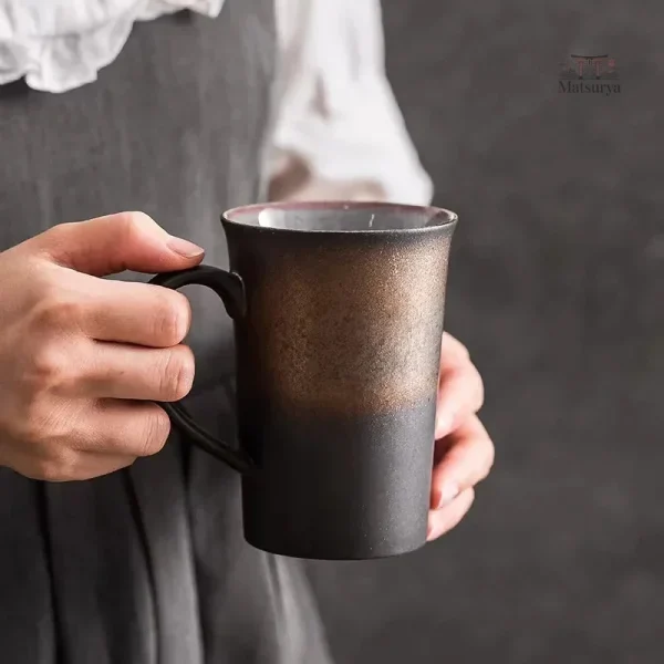 Tasse Japonaise en terre cuite artisanale