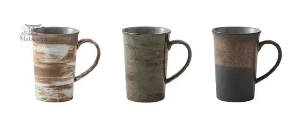 Tasse japonaise en argile naturelle