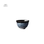 Tasse japonaise colorée, design authentique