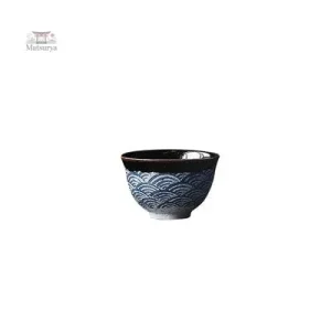 Tasse japonaise colorée, design authentique
