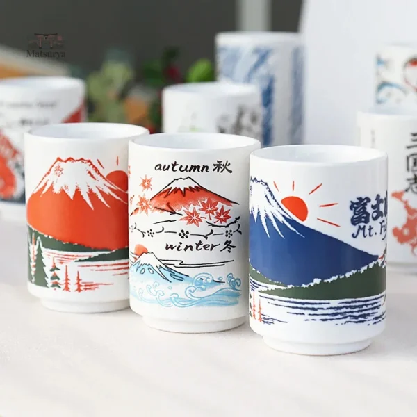 tasses-a-the-en-ceramique-japonaise-1 Tasses à thé céramique japonaise design élégant
