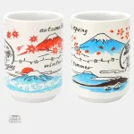 Tasses en céramique pour culture japonaise