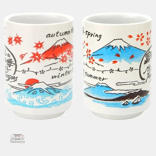 Tasses en céramique pour culture japonaise