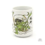 Tasse à thé céramique avec motifs japonais