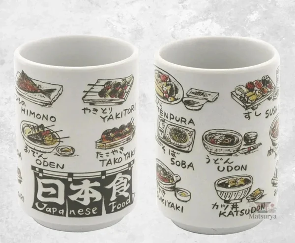 Tasses à thé céramique japonaise design élégant - vue 4