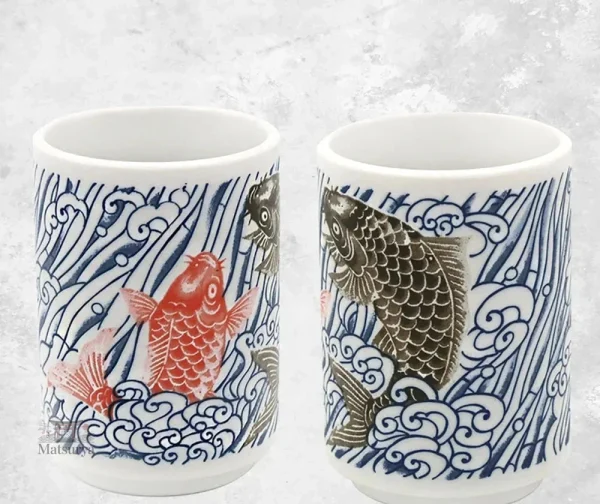 Tasses à thé céramique japonaise design élégant - vue 6