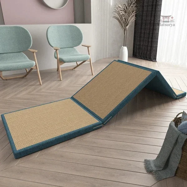tatami-de-couchage-japonais-pliable-1 Tatami japonais pliable pour couchage confortable