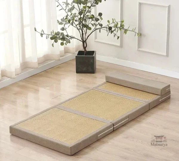 Tatami de sol pour un espace détente