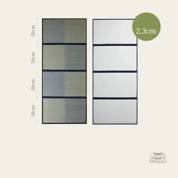 Tatami japonais durable et résistant