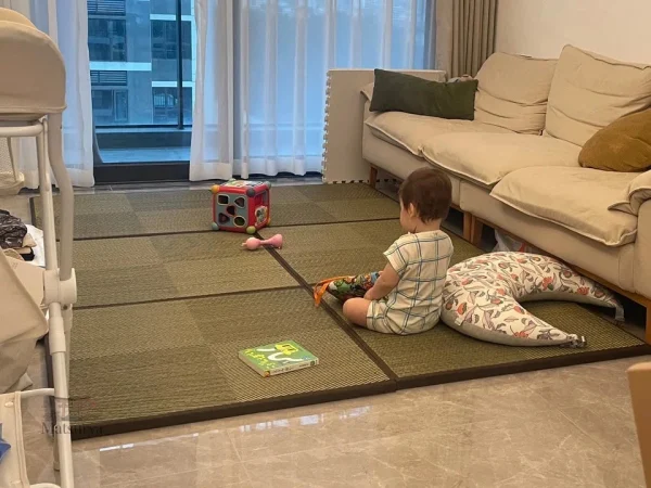 Tatami japonais polyvalent pour toutes pièces