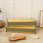 Tapis japonais traditionnel en matériaux naturels