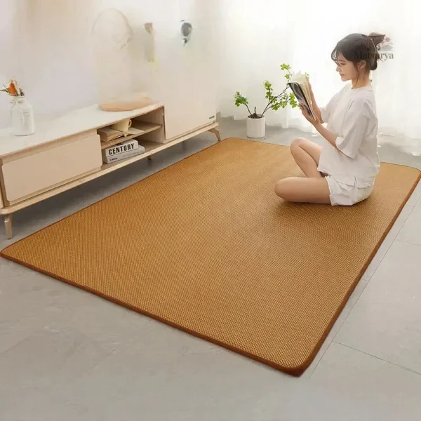 tatami-salon-et-chambre-long-1 Tatami Japonais pour salon et chambre, design moderne