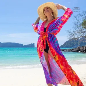 Tenue de plage kimono légère et élégante