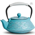 Théière artisanale en argile, style japonais