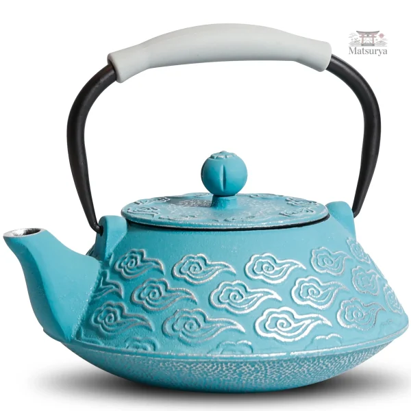 Théière artisanale en argile, style japonais
