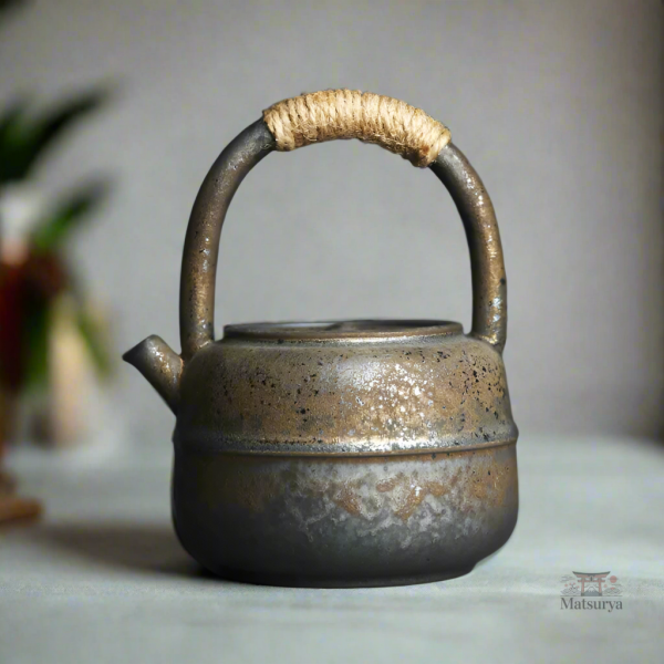 Théière japonaise, illustration de la culture